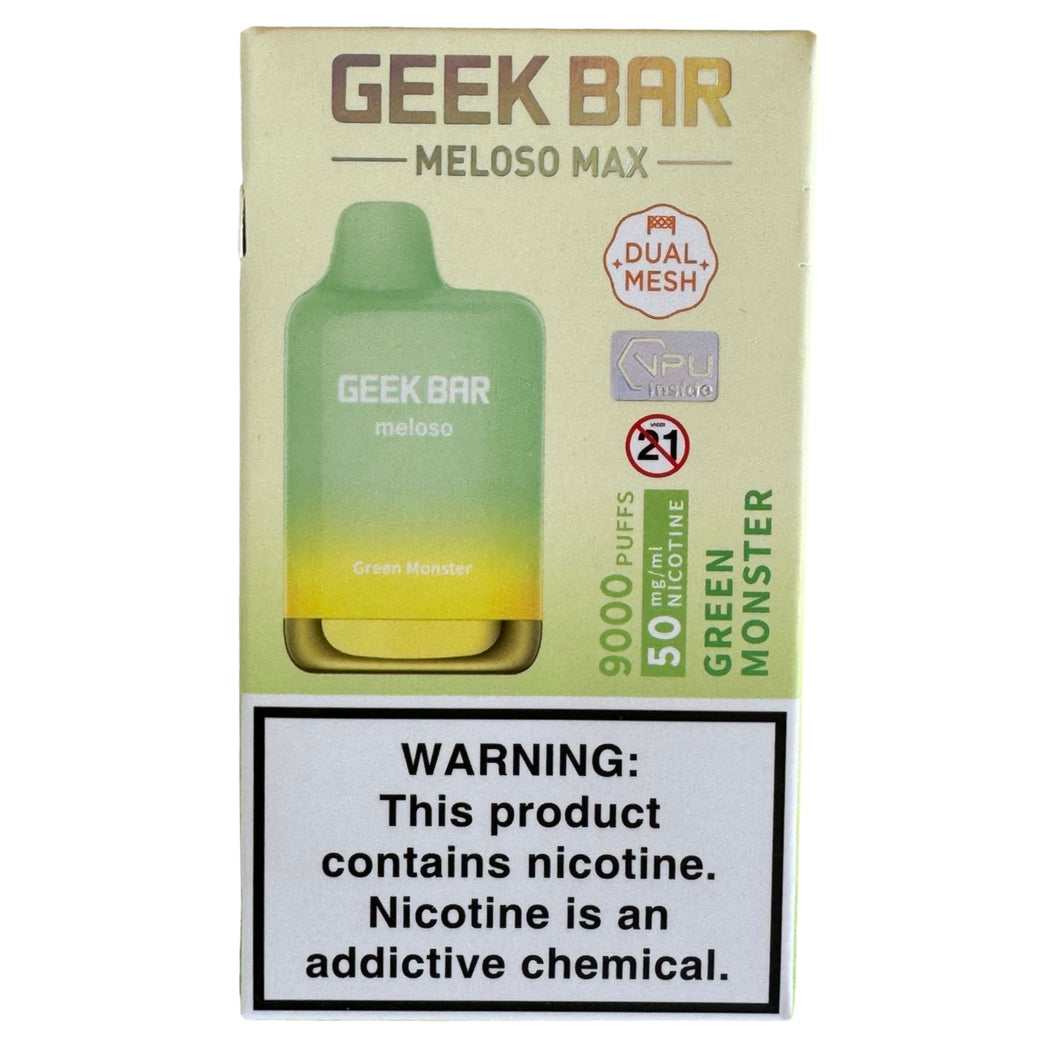 Green Monster - Geek Bar Meloso Max 9000