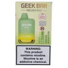 Load image into Gallery viewer, Green Monster - Geek Bar Meloso Max 9000