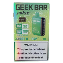 Load image into Gallery viewer, Grape B. Pop - Geek Bar Pulse 15000