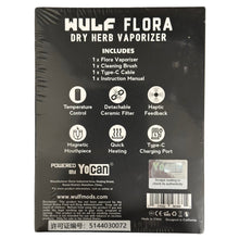 Load image into Gallery viewer, Wulf Mods Flora Dry Herb Vape - Black