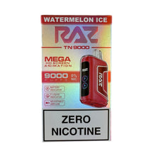 Load image into Gallery viewer, Watermelon Ice - RAZ TN9000 - Zero Nicotine