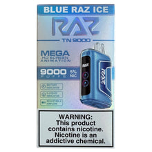 Load image into Gallery viewer, Blue Raz Ice - RAZ TN9000