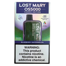 Load image into Gallery viewer, Blueberry Watermelon - Lost Mary OS5000 - Cosmic Edition 7500 Puffs