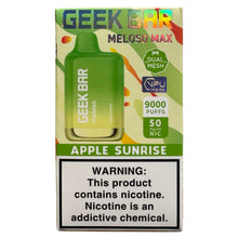 Load image into Gallery viewer, Apple Sunrise - Geek Bar Meloso Max 9000