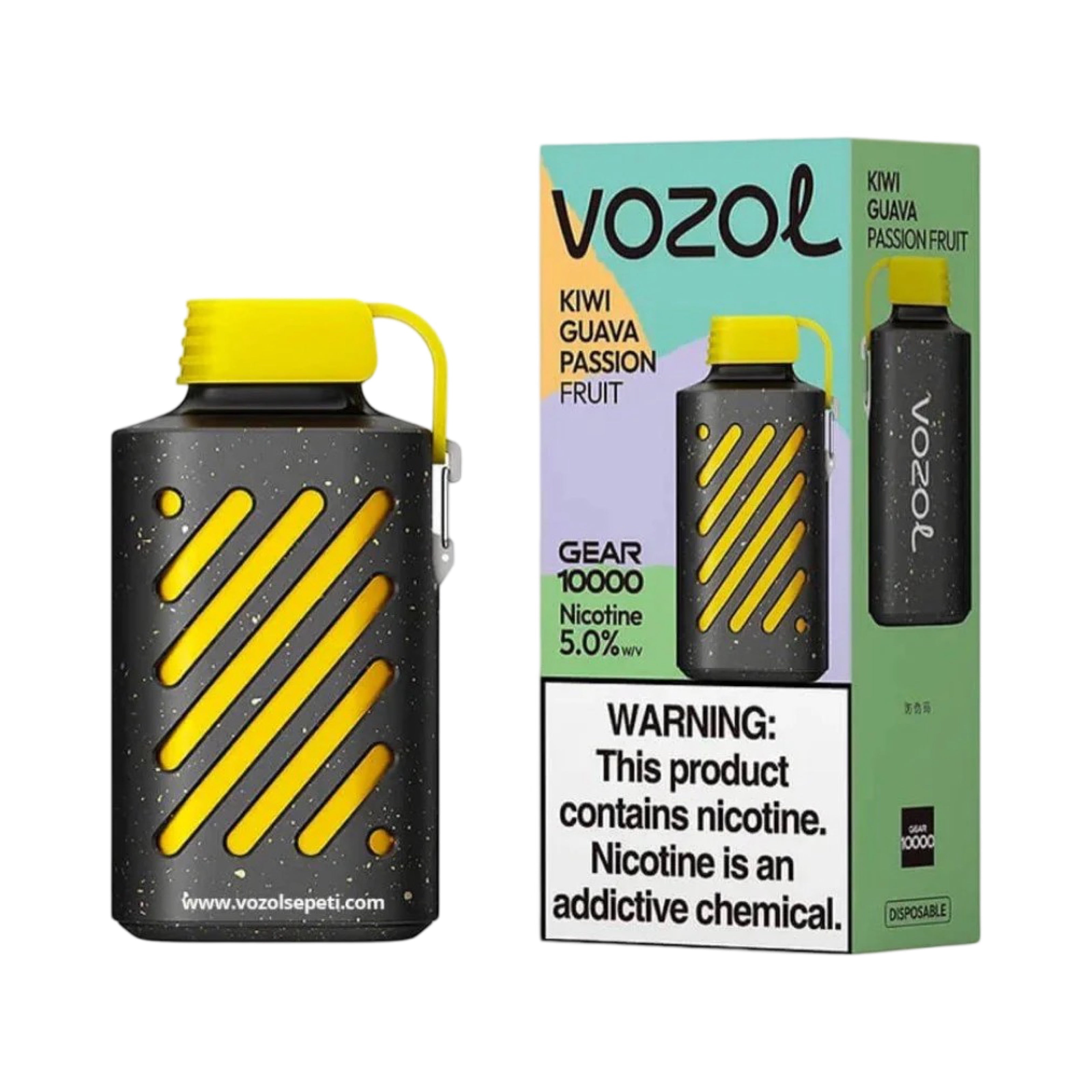 Kiwi Passion Fruit Guava - Vozol Gear 10000 - Article product