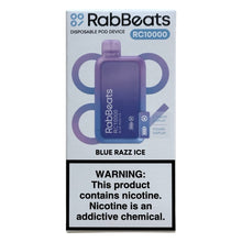 Load image into Gallery viewer, Blue Razz Ice - RabBeats RC10000 by Lost Mary