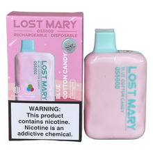 Load image into Gallery viewer, Blue Cotton Candy (Blueberry P&B Cloudd) - Lost Mary OS5000