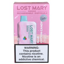 Load image into Gallery viewer, Blue Cotton Candy (Blueberry P&amp;B Cloudd) - Lost Mary OS5000
