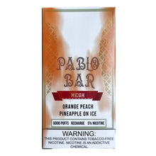 Load image into Gallery viewer, Pablo Bar 6000 Orange Peach Pineapple on Ice
