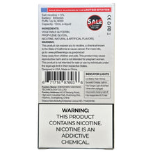 Load image into Gallery viewer, Hyppe Max Air 5000 Strawberry Mango