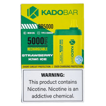 Load image into Gallery viewer, Kado Bar BR5000 Strawberry Kiwi Ice
