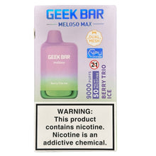 Load image into Gallery viewer, Berry Trio Ice - Geek Bar Meloso Max 9000