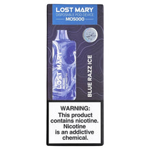 Load image into Gallery viewer, Lost Mary MO5000 - Blue Razz Ice