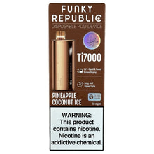 Load image into Gallery viewer, Funky Republic - Pineapple Coconut Ice - Ti7000