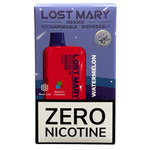 Load image into Gallery viewer, Watermelon - Lost Mary OS5000 - Zero Nicotine

