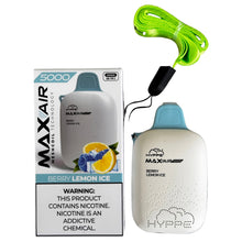 Load image into Gallery viewer, Hyppe Max Air 5000 Berry Lemon Ice