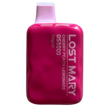 Load image into Gallery viewer, Cherry Peach Lemonade - Lost Mary OS5000 - Zero Nicotine