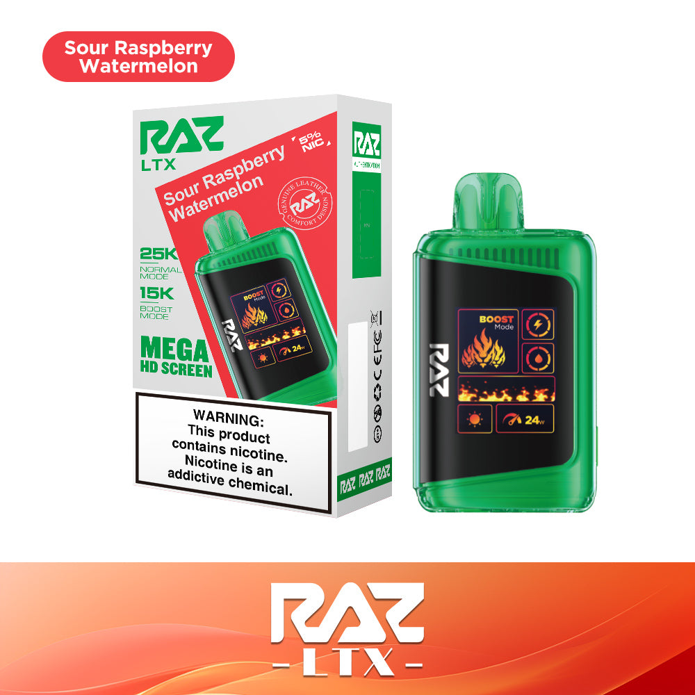 Sour Raspberry Watermelon - RAZ LTX 25K