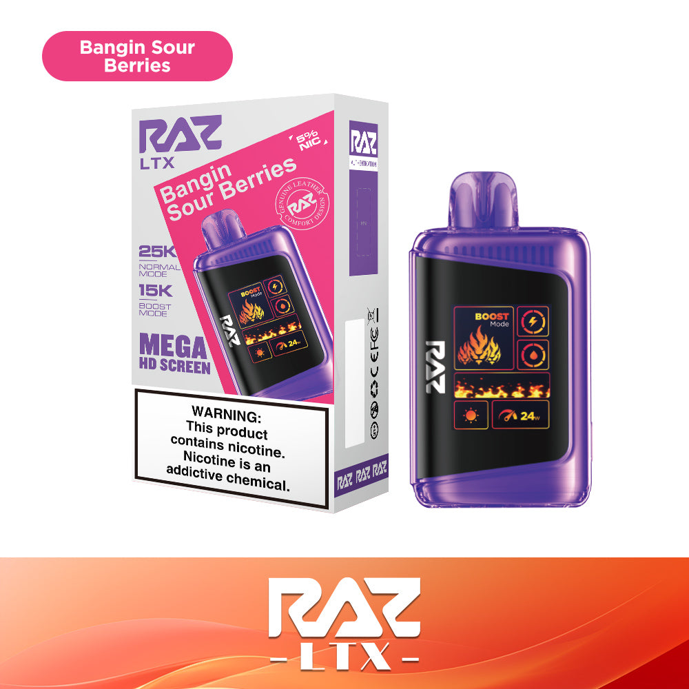 Bangin Sour Berries - RAZ LTX 25K - Article product