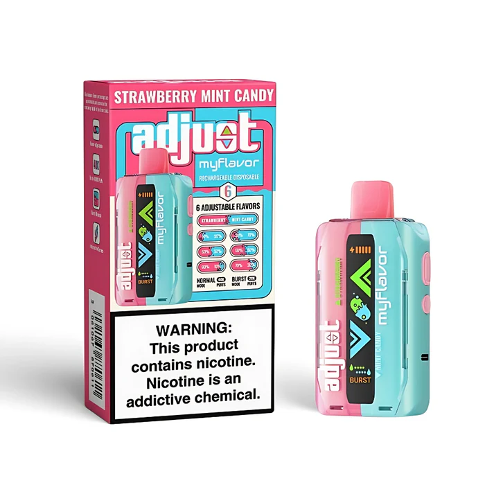 Strawberry Mint Candy - Adjust MyFlavor 40K