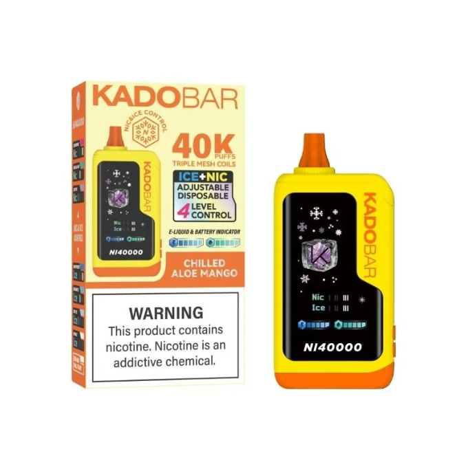 Chilled Aloe Mango - Kado Bar NI40K - Ice + Nic Control - Article product