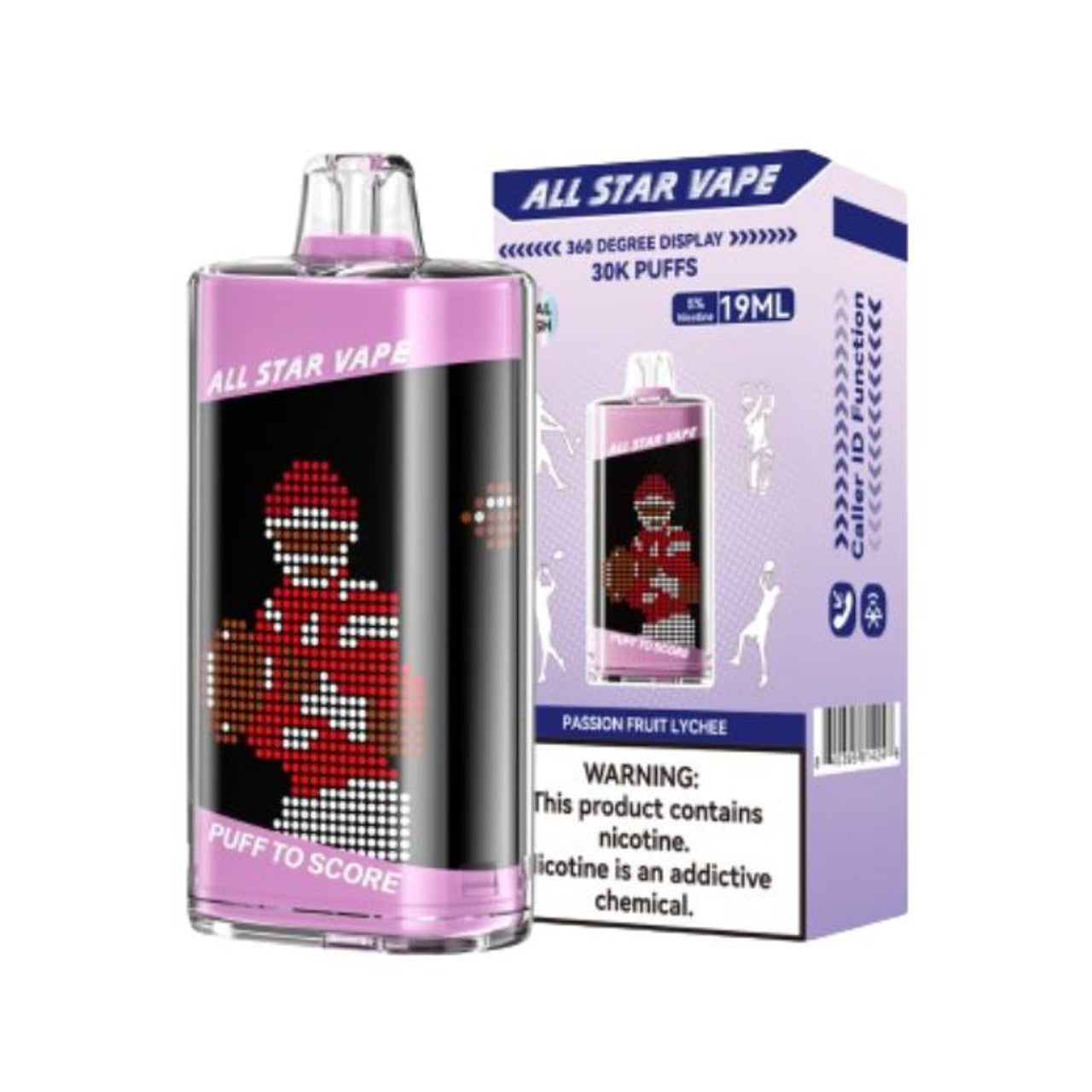 Passion Fruit Lychee - All Star 30000 - Article product
