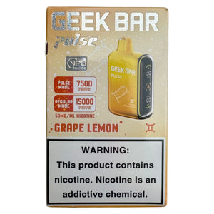 Grape Lemon - Geek Bar Pulse 15000