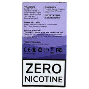 Zero Nicotine - BC5000 - Cranberry Grape - EBCreate