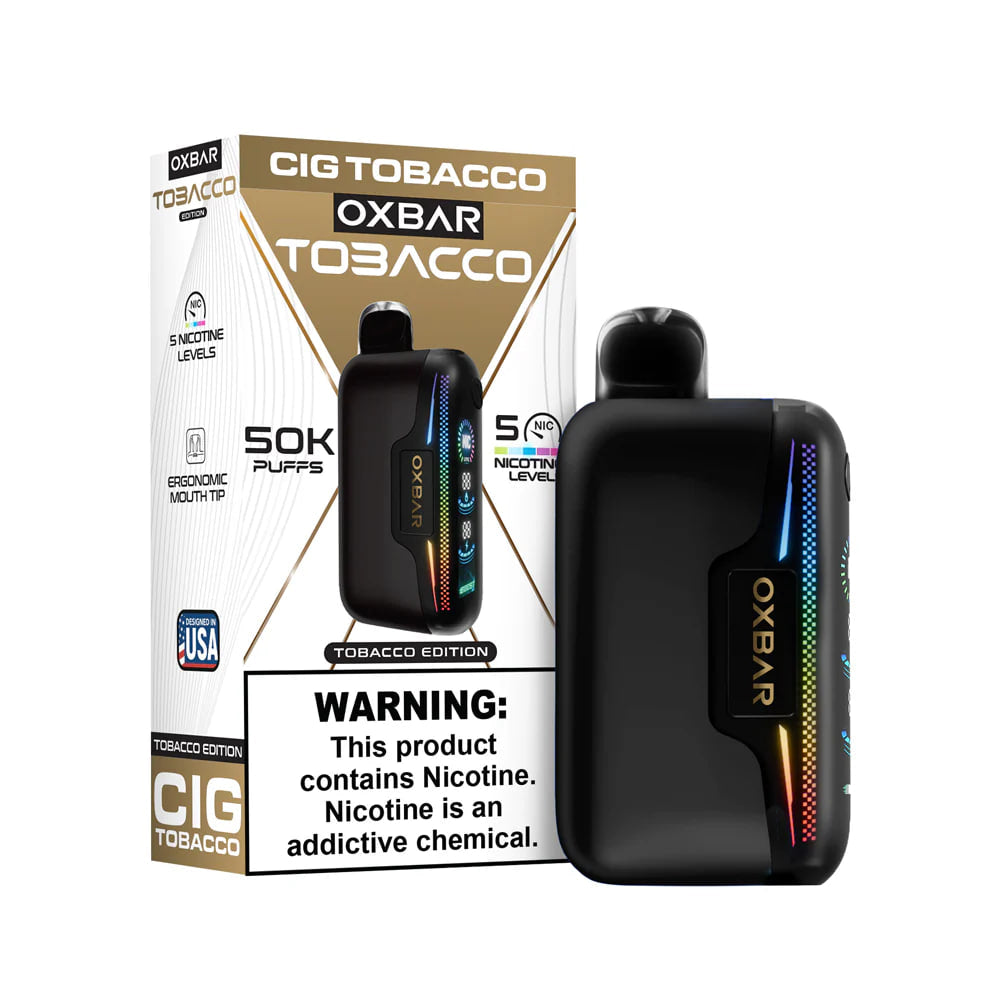 Cig Tobacco - Oxbar Astro 50K - Tobacco Edition