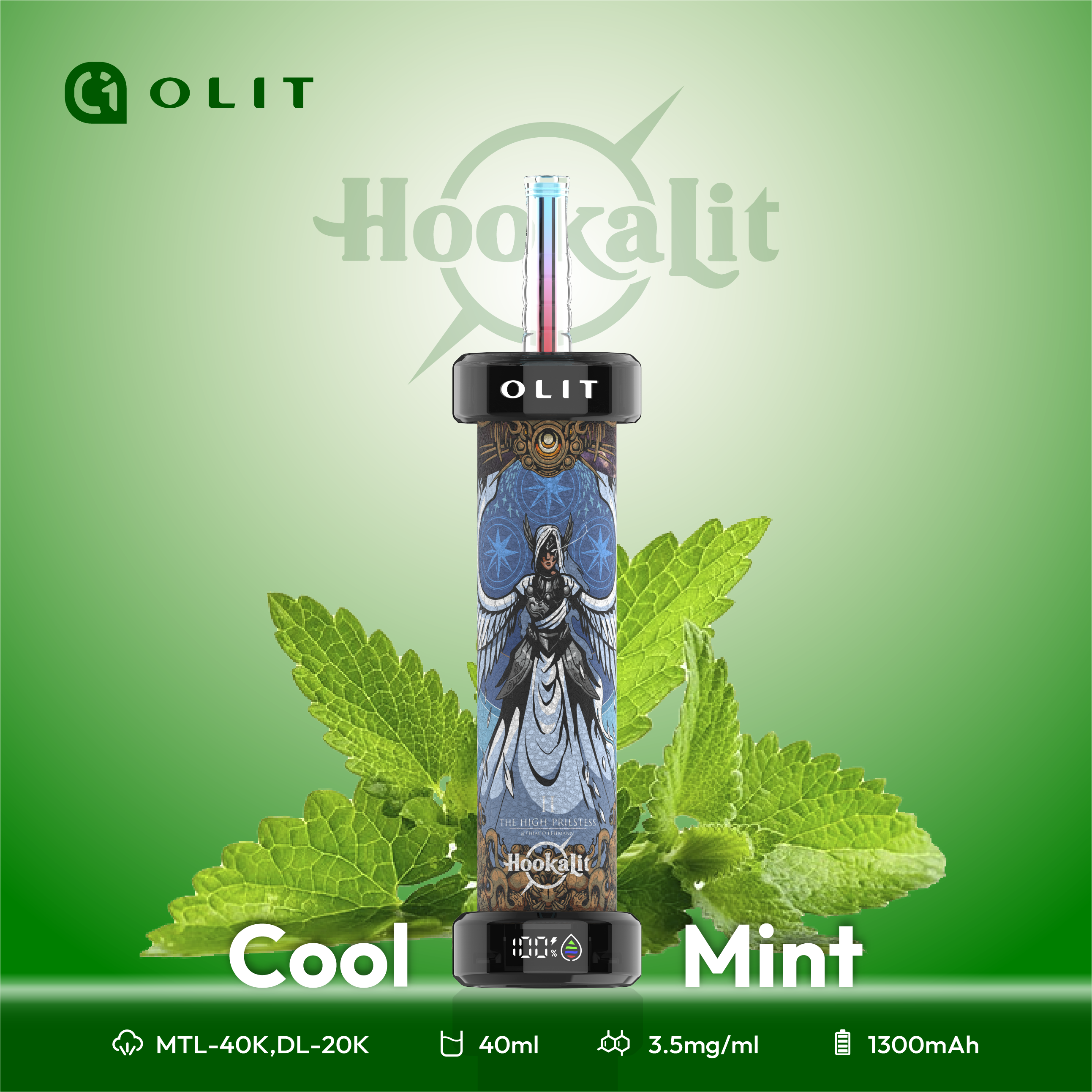 Cool Mint - Olit 40K Hookah - Article product