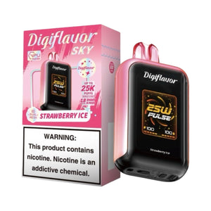 Strawberry Ice - Geek Bar Digiflavor Sky 25000