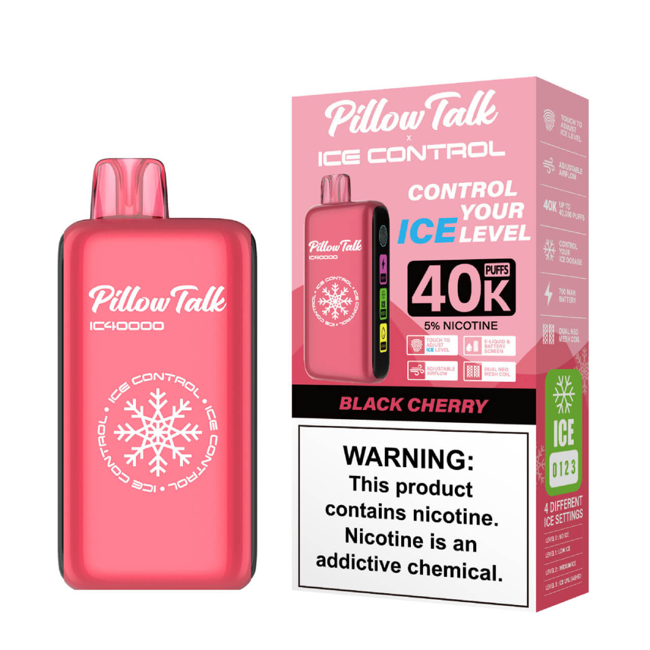 Black Cherry - Pillow Talk Ice Control IC40000 - Article product
