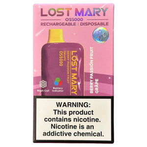 Berry Passion Fruit Grape - Lost Mary OS5000