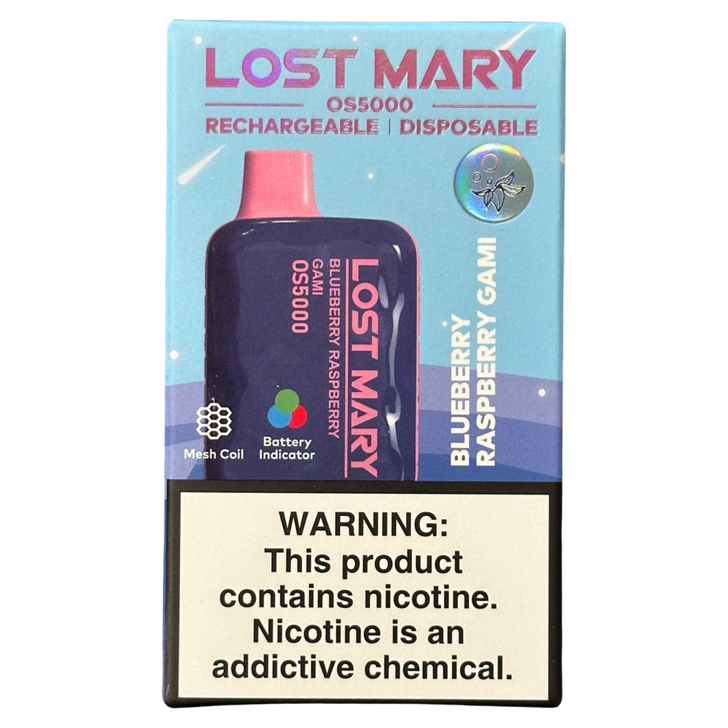 Blueberry Raspberry Gami - Lost Mary OS5000