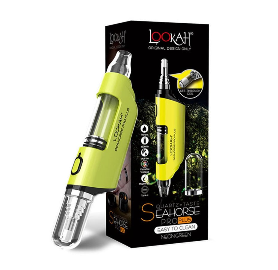 Lookah Seahorse Pro Plus Kit - Neon Green/Yellow