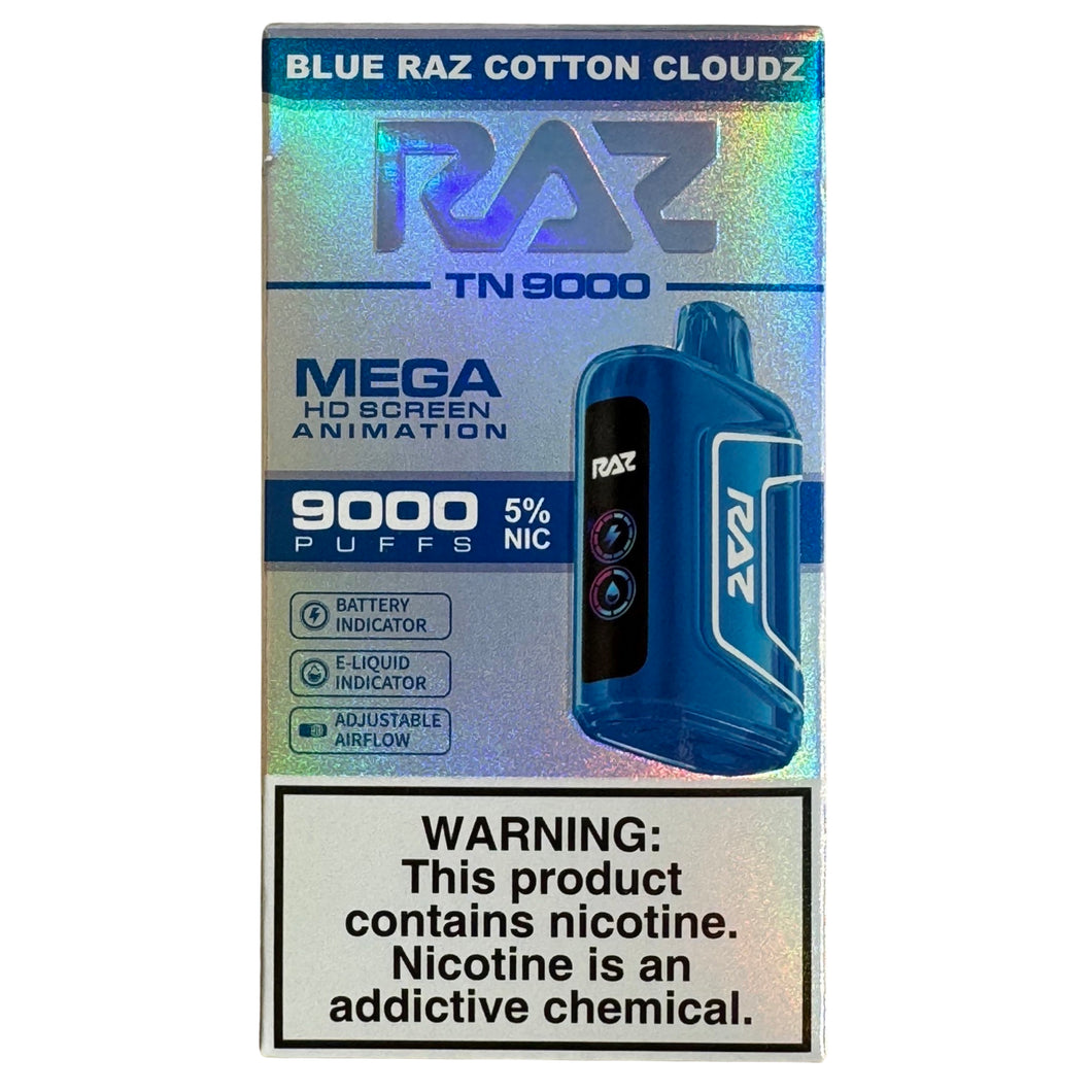 Blue Raz Cotton Cloudz - RAZ TN9000