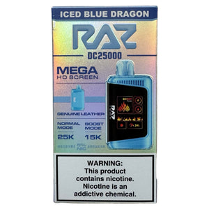 Iced Blue Dragon - RAZ DC25000