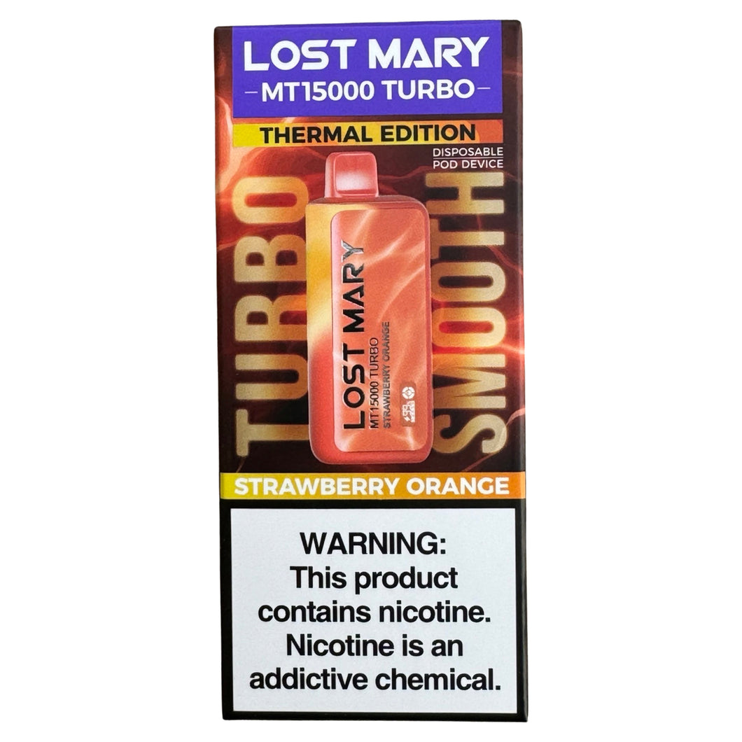Strawberry Orange - Lost Mary MT15000 Turbo Thermal Edition