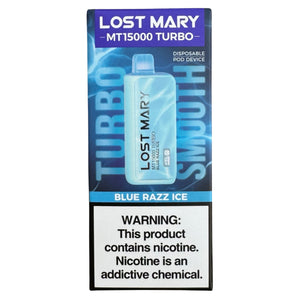 Blue Razz Ice - Lost Mary MT15000 Turbo