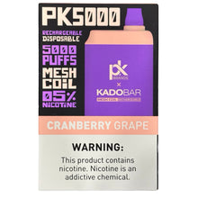 Load image into Gallery viewer, Kado Bar PK5000 Cranberry Grape
