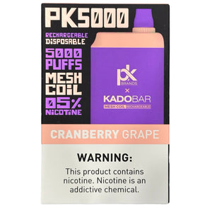 Kado Bar PK5000 Cranberry Grape