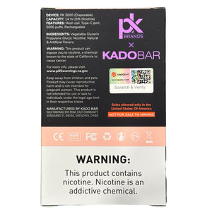 Kado Bar PK5000 Cranberry Grape
