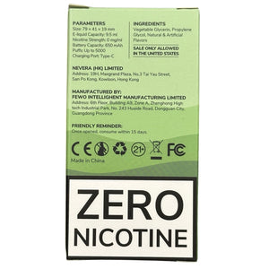 Zero Nicotine - BC5000 - Strawberry Kiwi - EBCreate