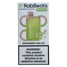 Load image into Gallery viewer, Strawberry Kiwi Ice - RabBeats RC10000 by Lost Mary
