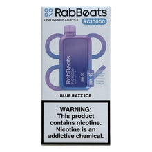 Load image into Gallery viewer, Blue Razz Ice - RabBeats RC10000 by Lost Mary
