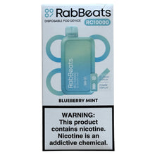 Load image into Gallery viewer, Blueberry Mint - RabBeats RC10000 by Lost Mary
