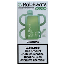 Load image into Gallery viewer, Lemon Lime - RabBeats RC10000 by Lost Mary
