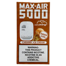 Load image into Gallery viewer, Hyppe Max Air 5000 Caramel Ice Cream
