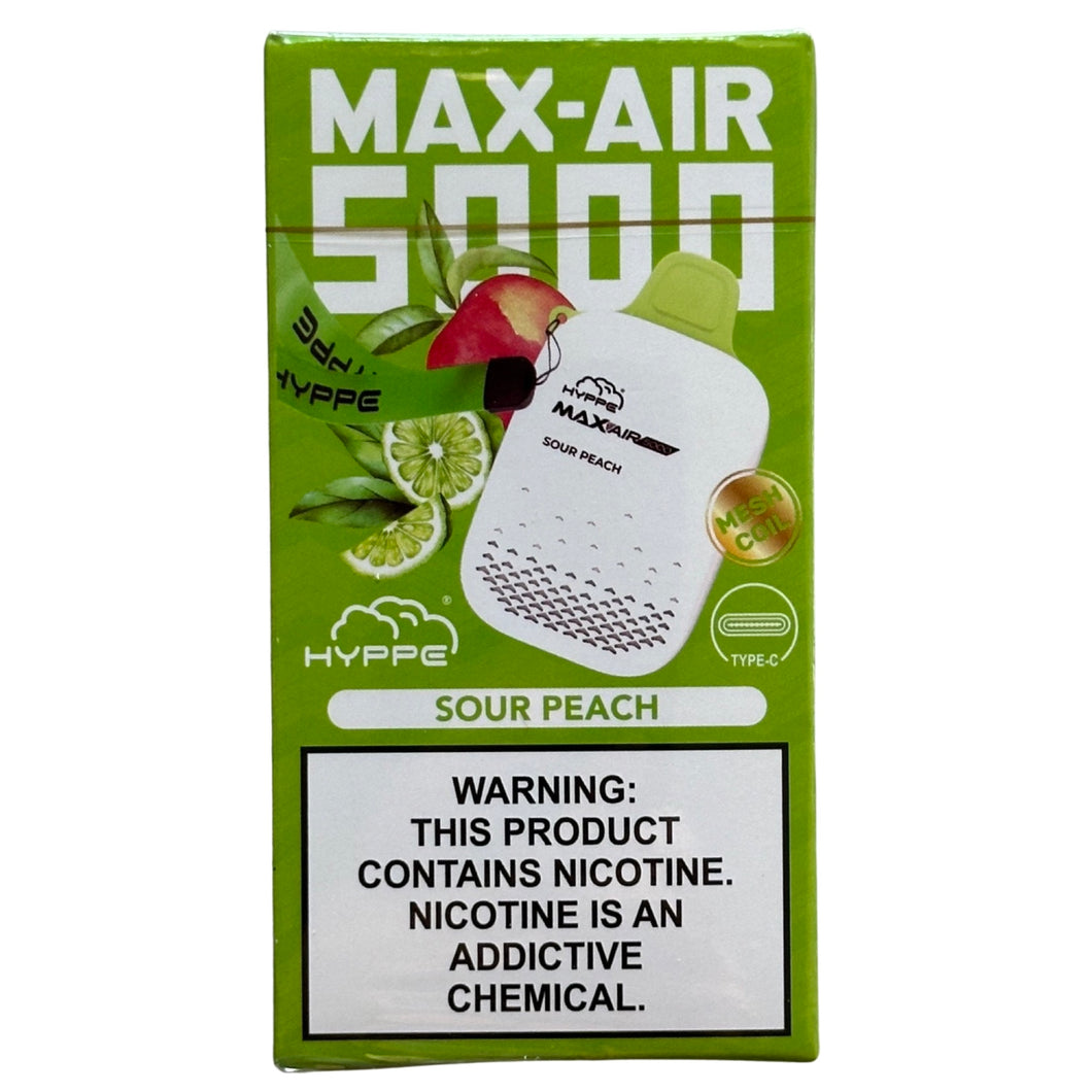 Hyppe Max Air 5000 Sour Peach