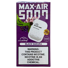 Load image into Gallery viewer, Hyppe Max Air 5000 Black Sakura
